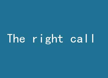 The right call by ����ͦ��100��