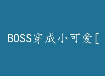 BOSS����С�ɰ�[�촩] by �����ڰ����ϣ�